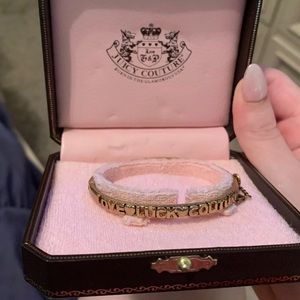 Juicy couture gold bracelet